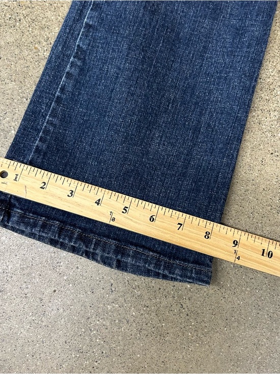 Levi’s Jeans Womens 4 Blue Flare Y2K 2000s Bell Bottoms 545 Grunge Alt Girlie - Picture 6 of 10